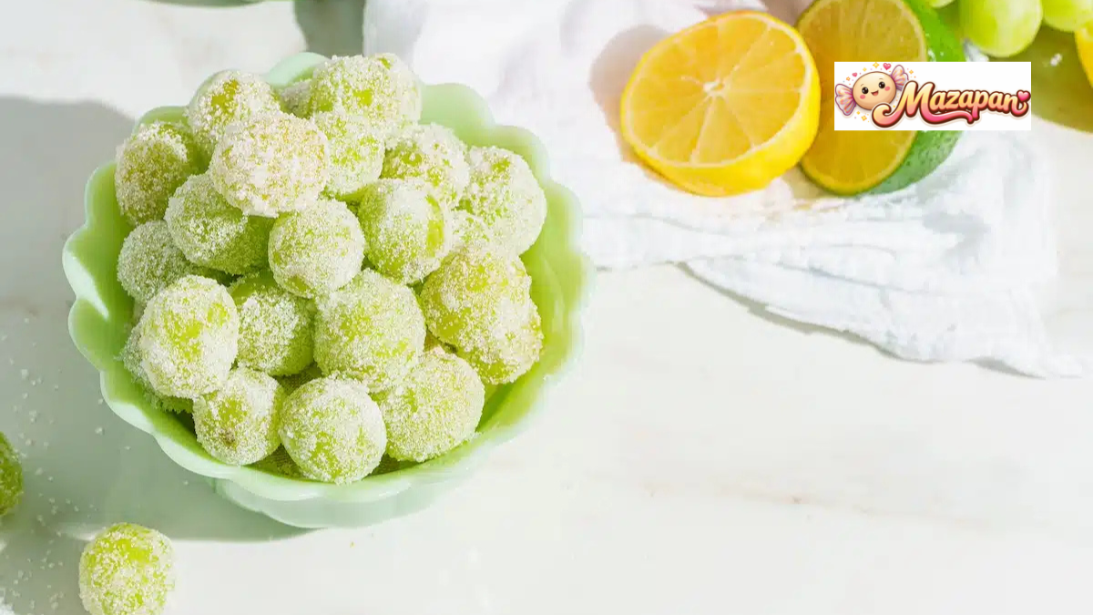 how to make sour frozen grapes