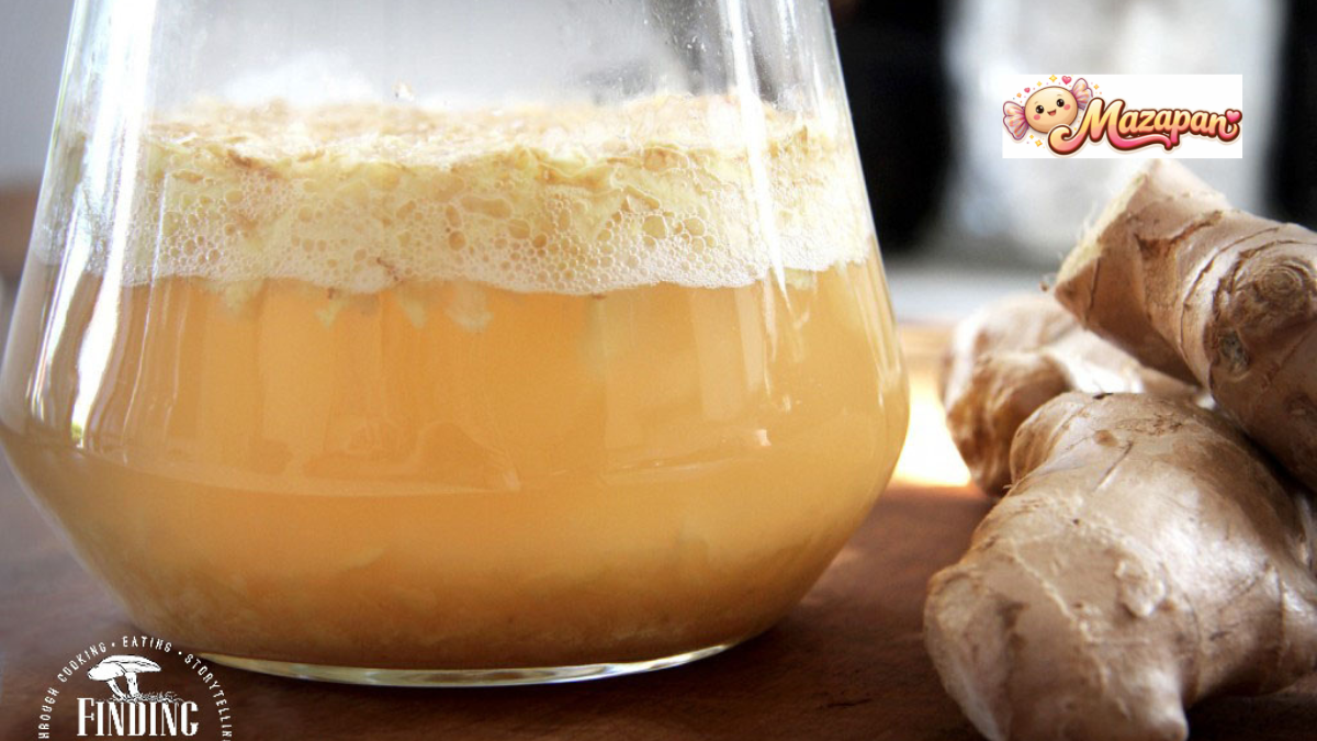 ginger beer recipe with ginger bug